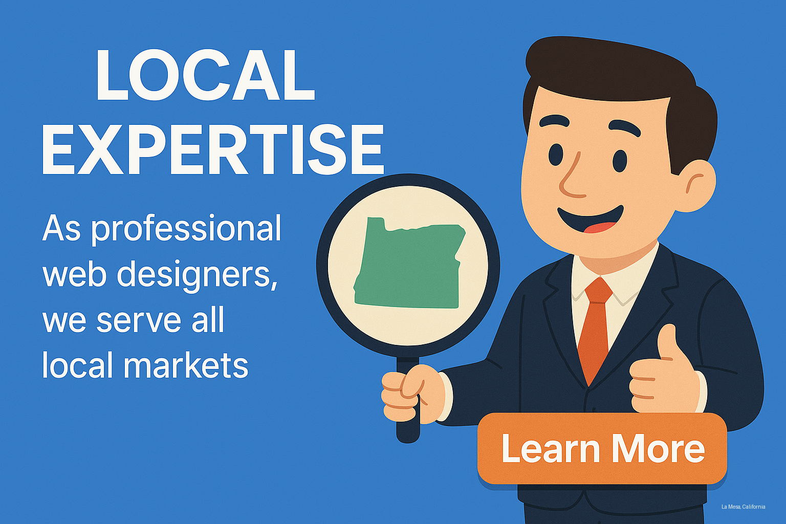 Local La Mesa, California Web Design